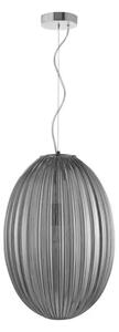 VISEČA SVETILKA HECTOR 1×E27/12W/230V SIVO STEKLO NL9190031#