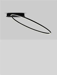 STROPNA SVETILKA KIKLOS LED/3000K/30W/1250Lm/ČRNA NL9248174