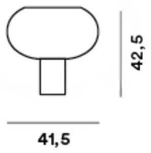 FOSCARINI BUDS 2 NAMIZNA SVETILKA TOPLO BELA FN278012_12