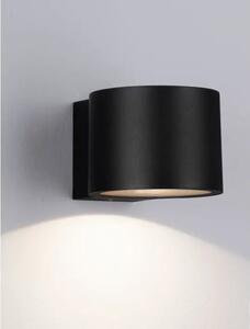 STENSKA SVETILKA BETA LED 8W 3000K 684lm IP54 ČRNA NL9030800
