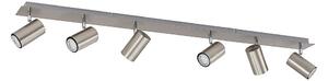 LindbyLindby - Joffrey 6 Ceiling Lamp Nickel Lindby