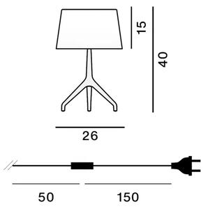 FOSCARINI LUMIERE XXS NAMIZNA SVETILKA ALUMINIJ/BELA FN1910012A_11