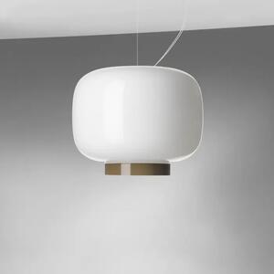 FOSCARINI CHOUCHIN REVERSE 3 VISEČA SVETILKA BELA/SIVA FN210073E_02