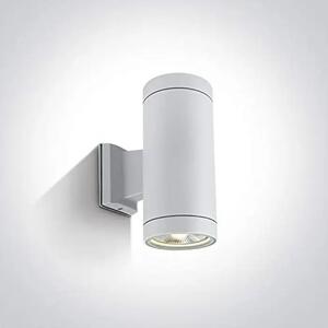 STENSKA SVETILKA 2×E27/75W/PAR30/230V IP54 BELA DM67132/W#
