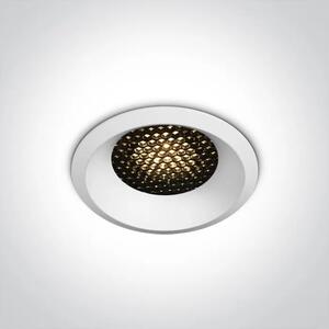 VGRADNA SVETILKA 6,5 W CCT 700 mA TEMNO SVETLO SATJE BELA DM10106DH/W/V