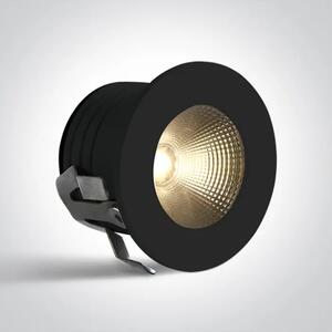 VGRADNA LED SVETILKA ČRNE COB 3W CCT 350mA IP20 DM10103B/B/V