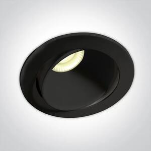 VGRADNA SVETILKA/LED 8W/3000K/850lm/230V IP54 TRIAC ZATEMNLJIVA ČRNA DM11106PK/B/W