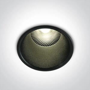VGRADNA LED SVETILKA 10W CCT IP20 230V TEMNA SVETLOBA ČRNA DM10110FD/B/V