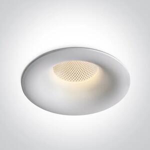 VGRADNA LED SVETILKA 12W CCT IP20 TEMNO BELA DM10112RA/W/V