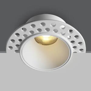 VGRADNA SVETILKA 7W CCT BREZ OKVIRJA 230V IP20 TEMNO BELA DM10107JTR/W/V