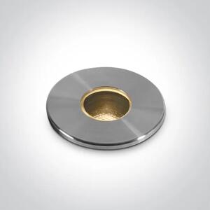 TALNA LED VGRADNA SVETILKA 2W WW IP67 TEMNA SVETLOBA 700mA ALUMINIJASTA DM69068A/W