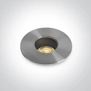 LED TALNA VGRADNA SVETILKA 6,5 W WW IP67 TEMNA SVETLOBA 700mA ALUMINIJASTA DM69068C/W