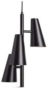 WoudWoud - Cono Obesek Svetilka 3 Black Woud