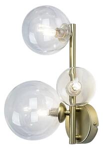 ASLOV STENSKA SVETILKA G9 3X MAX 28W/ZLATA/IP20 RA71299