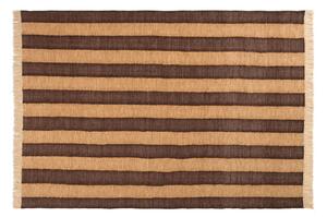 Ferm LIVINGferm LIVING - Ives Rug 140x200 Tan/Chocolate ferm LIVING