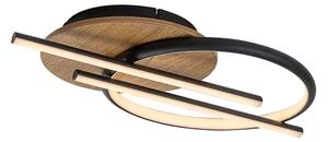STROPNA SVETILKA Arash LED 40W/ČRNA/IP20/2200lm RA71404