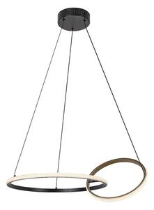 EMILION VISEČA LED SVETILKA 36W/ČRNA/ZLATA/IP20/2150lm RA72296