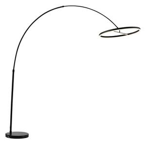 LucandeLucande - Virvera LED Floor Lamp Black Lucande