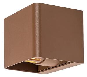 ZUNANJA STENSKA SVETILKA HALLSTATT LED 10W/RJAVA/IP54/320lm RA77169