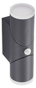 LindbyLindby - Aspyn 2 Outdoor Wall Lamp w/Sensor Dark Grey Lindby