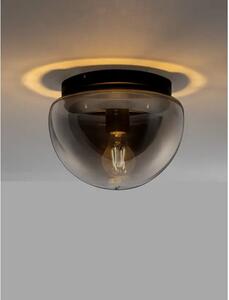 STROPNA SVETILKA V ČRNO BLAZINASTO MAT ČRNO LED E27 1x12W 100-240V IP20 NL9236502