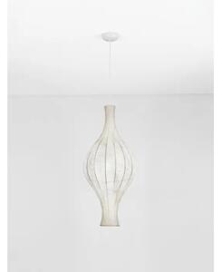VISEČA SVETILKA SEDA BELA LED E27 1x12W 230V IP20 NL9620177