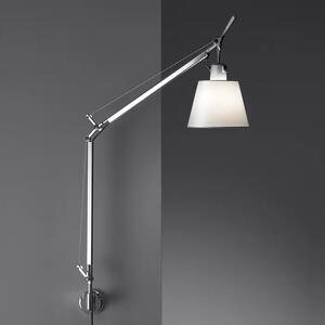 STENSKA SVETILKA TOLOMEO BASCULANTE S SATENASTIM SENČNIKOM 0947020A + A025150 AR0947020A+AR025150