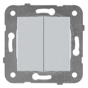 STIKALO SERIJSKO PANASONIC SILVER BREZ OKVIRJA PS002