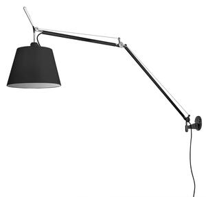 TOLOMEO MEGA STENSKA SVETILKA E27 ČRNEGA KOMPLETA 0564030A + 0772020A + 0563050A AR0564030A+AR0772020A+0563050A