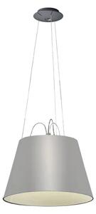 TOLOMEO MEGA VISEČA SVETILKA E27/220V ALUMINIJASTA S SATENASTIM SENCERJEM 0782010A + 0781030A AR0782010A+AR0781030A