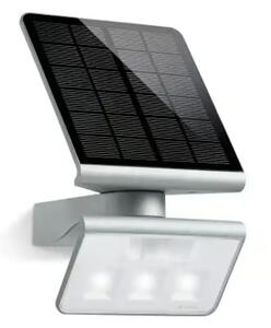 LED ZUNANJA STENSKA SVETILKA S SENZORJEM XSOLAR LS SREBRNA XSOLAR L-S SILVER