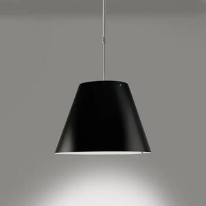 ALUMINIJASTA VISEČA SVETILKA COSTANZA D13s S ČRNO ŽARNICO E27 LP1D13NS000020+LP9D1301511701