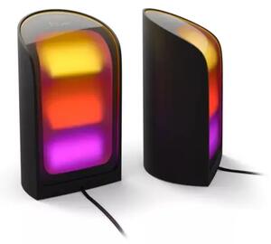 PHILIPS HUE PLAY AMBIENT STENSKA SVETILKA ČRNEGA RAZPISALNIKA RGBW 2 KOS 8720169385993
