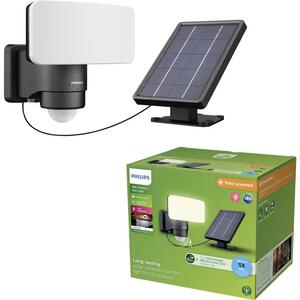 Tylus VANJSKI ZIDNI SOLARNI REFLEKTOR SA SENZOROM 3000K CRNA 8720169362208