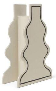 Ferm LIVINGferm LIVING - Paste Vase Curvy OffWhite ferm LIVING