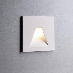 Deko-Light LED stenska svetilka SET Alwaid, bela 8 x cm kot 2.700 K, Bela, Hodnik, Aluminij, Sodobni, Vgradne luči kotne