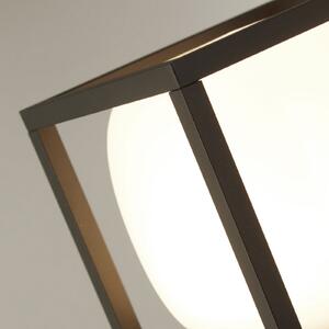 Searchlight Luč za osvetlitev poti Athens LED, IP54, črna, višina 65 cm, kovinska, Črna, Aluminij, Sodobni