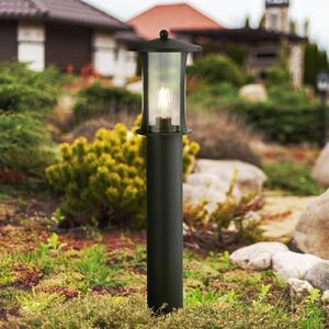 Searchlight Svetilka Pagoda, IP44, črna, višina 73 cm, kovinska, zatemnjen, Črna, Aluminij