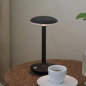 Markslöjd LED namizna svetilka Petit, črna, aluminij, IP44, zatemnjen, Črna, Aluminij, Sodobni