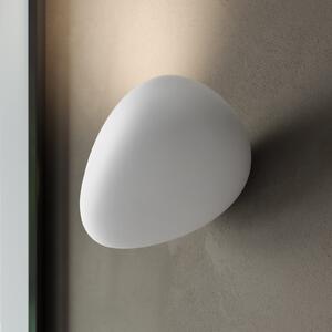 Karman LED zunanja stenska svetilka Flò bela 16 x 12 cm umetna smola IP55, Bela, Dnevna soba / jedilnica, Plastika, Dizajn