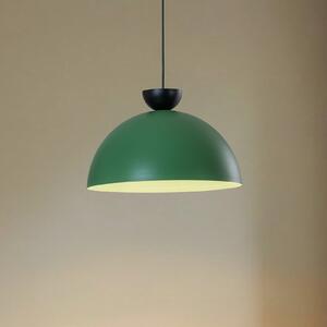 EMIBIG LIGHTING Lestenec Lunaro, zelen, Ø 40 cm, kovina, zatemnjen, Zelena, Dnevna soba / jedilnica, Kovina, Sodobni