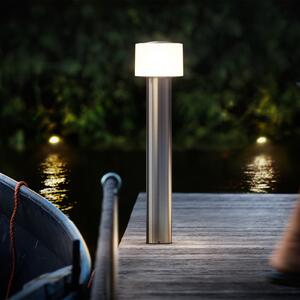 Philips LED-svetilka za podnožje Otis UE, nerjaveče jeklo, IP44, Kovinska, Nerjaveče jeklo, Sodobni