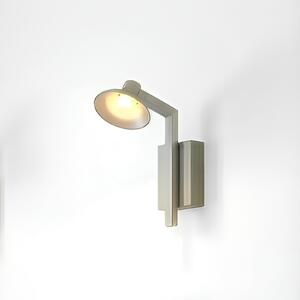 Lucande LED stenska svetilka Steve, aluminij, 24 cm, USB, z možnostjo zatemnitve, zatemnjen, Kovinska, Dnevna soba / jedilnica, Kovina, Sodobni