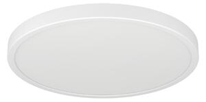 EGLO connect Smart LED-nadgradna svetilka Fueva 6-Z, bela, Ø 38 cm, zatemnjen, Bela, Dnevna soba / jedilnica, Plastika, Sodobni