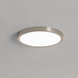 EGLO connect Smart LED-nadgradna svetilka Fueva 6-Z, siva, Ø 27 cm, zatemnjen, Siva, Dnevna soba / jedilnica, Plastika, Sodobni