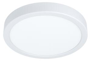 EGLO connect Smart LED-nadgradna svetilka Fueva 6-Z, bela, Ø21 cm, zatemnjen, Bela, Dnevna soba / jedilnica, Plastika, Sodobni