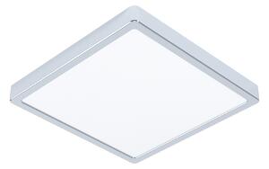 EGLO connect Smart LED-nadgradna svetilka Fueva 6-Z, krom, 29 cm, zatemnjen, Siva, Dnevna soba / jedilnica, Plastika, Sodobni