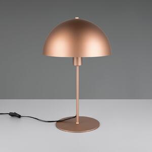 Trio Lighting Namizna svetilka Nola, kava, višina 45 cm, kovina, Rjava / rjasta, Dnevna soba / jedilnica, Kovina, Skandinavski