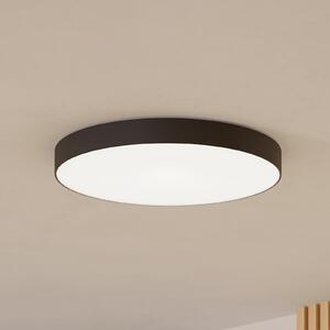 EGLO connect pametna LED stropna svetilka Gallizzi-Z, črna, Ø69cm, zatemnjen, Črna, Dnevna soba / jedilnica, Plastika, Sodobni