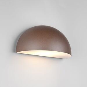 Trio Lighting Zunanja stenska svetilka Maas, rjava, litega aluminija, E27, zatemnjen, Rjava / rjasta, Aluminij, Skandinavski